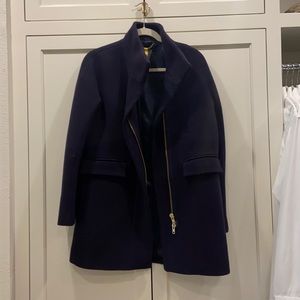 J. Crew Navy stadium Jacket size 4